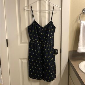 JCREW pineapple dress